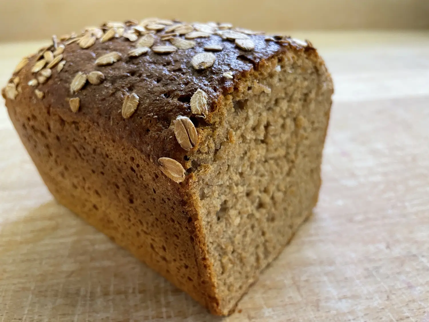 Dinkelflockenvollkornbrot