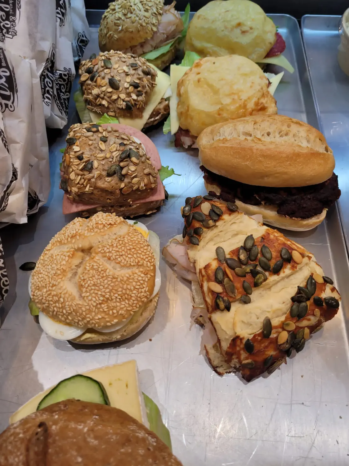 Frühstück und Gebäck